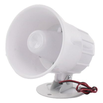 Sirena Cableada SFIRE SF-520A / 110 dB / 15 W / 12 VCC / Compacta y Potente