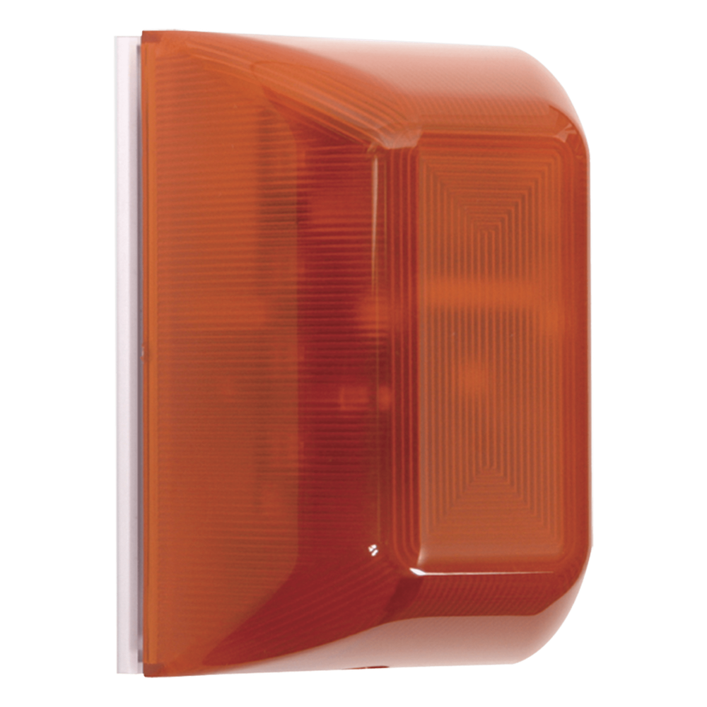 Minicontrolador Audiovisual de Uso No Autorizado o Situaciones Urgentes, Color Ambar