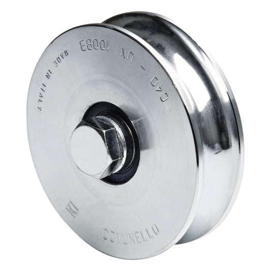 Rueda de 14 cm SIN Soporte / Soporta hasta 550 kg / Canal Tipo "U"