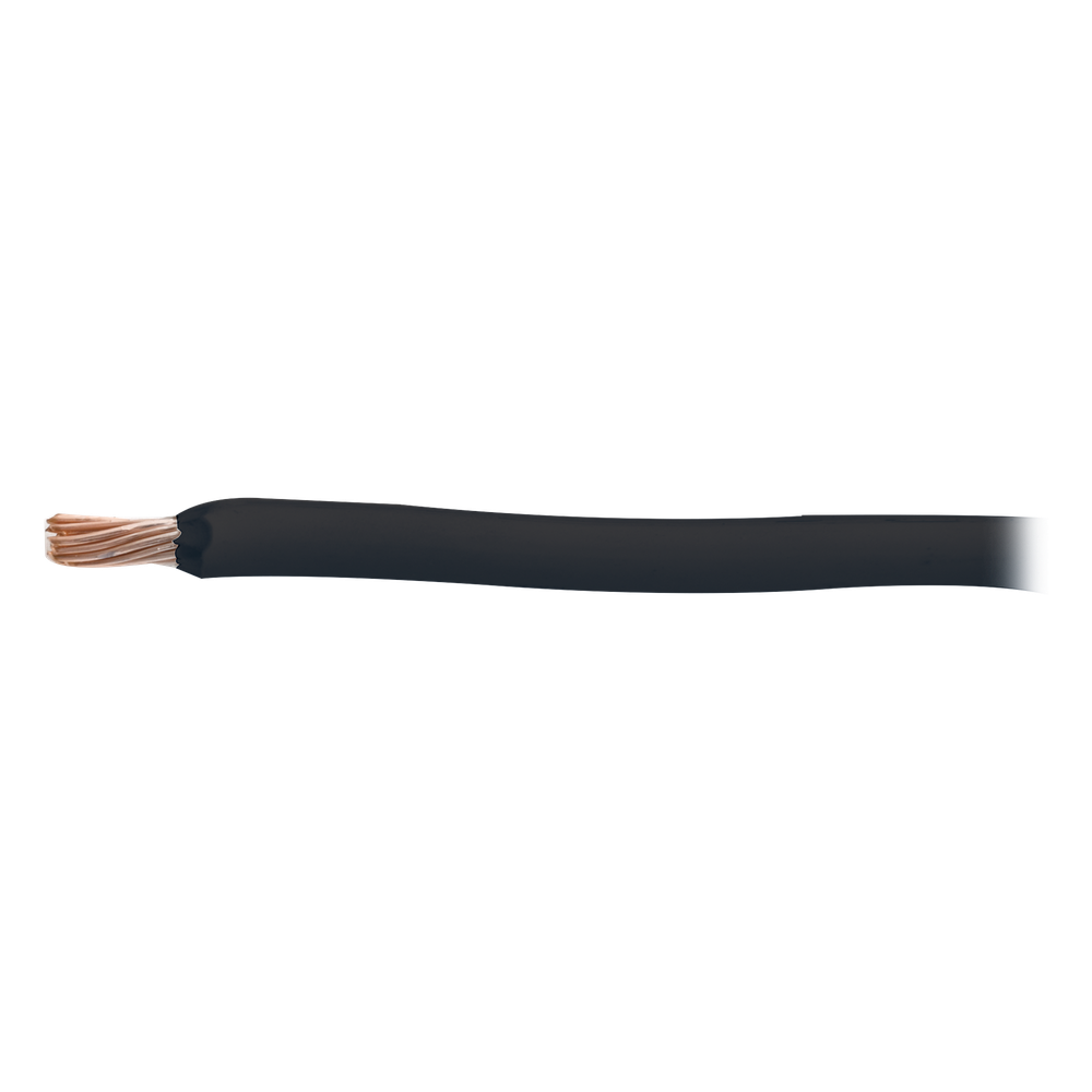 Cable THW-LS / Calibre 8 AWG / 19 Hilos / Color Negro / Bobina 100 m (328 ft)