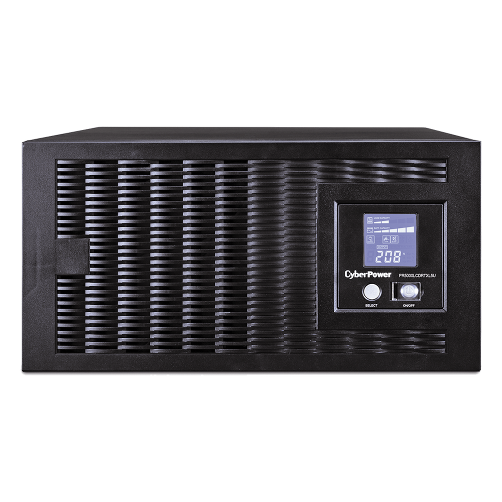 UPS de 5000 VA/4500 W, Topología Línea Interactiva, 200 - 240 Vca de Entrada, 208 Vca de Salida, Onda Senoidal Pura, Torre o Rack 5 UR, Con 3 Tomas