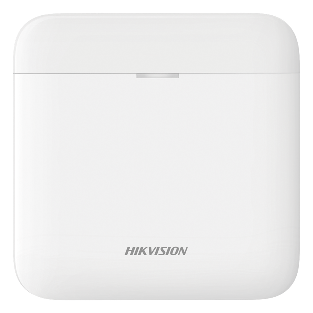 (AX PRO) Panel de Alarma Inalámbrico de Hikvision / Soporta 48 Zonas / GSM 3G/4G, Wi-Fi y Ethernet / Incluye Batería de respaldo / Compatible con los