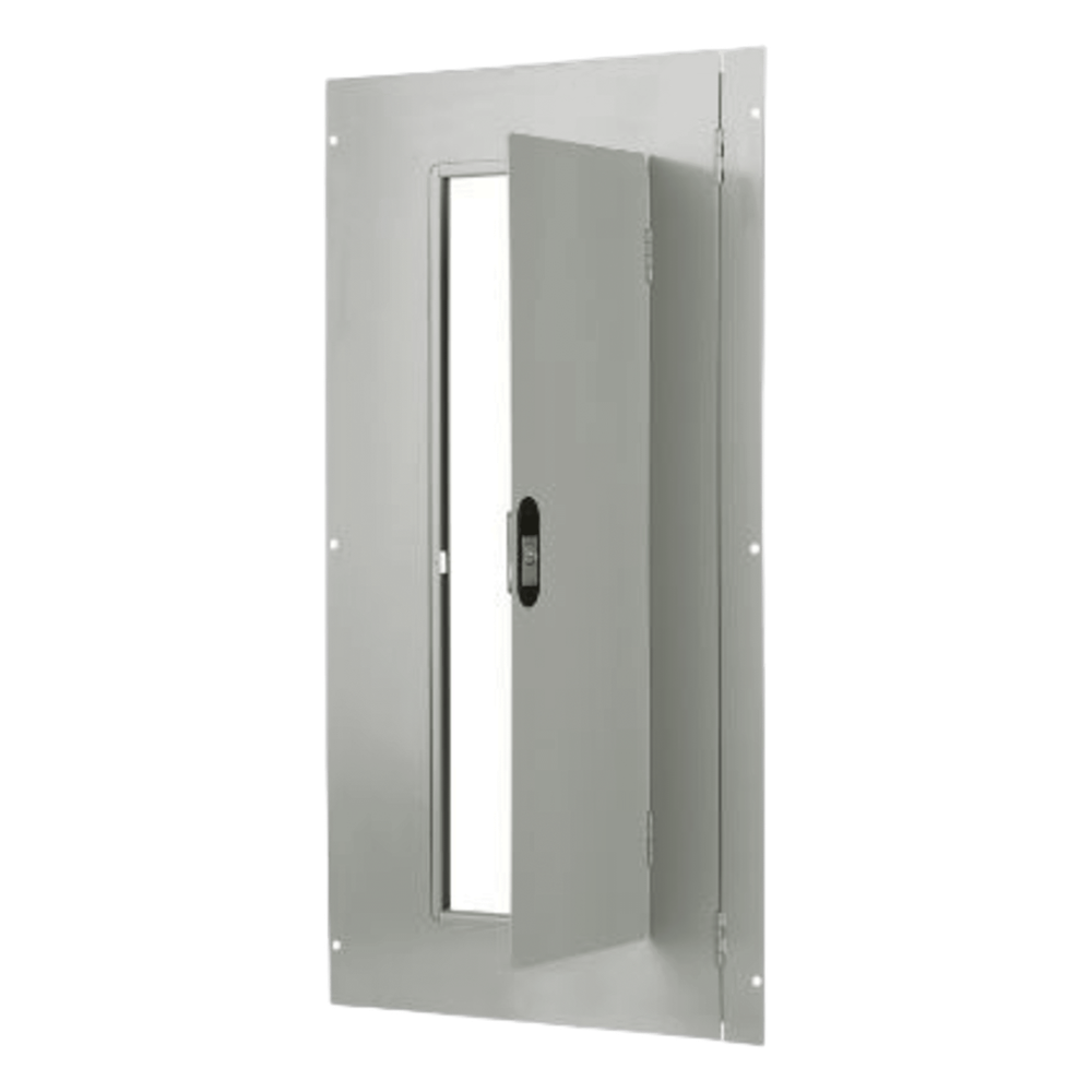 Puerta (frente) montaje sobreponer para tableros tipo P1, 18 circuitos.