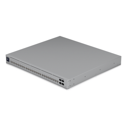 UniFi Switch Pro HD Capa 3, 24 puertos Etherlighting POE++ / (22) puertos 2.5 GbE, (2) puertos 10GbE, todos POE++, (4) puertos 10G SFP+, 600W