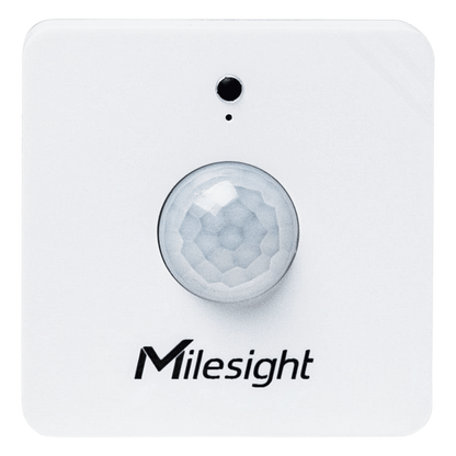 Sensor de Ocupación PIR y Luz LoRaWAN / Automatización de Iluminación para Edificios Inteligentes (BMS) / Detección 120° x 100° / 8 Metros / 1-60000