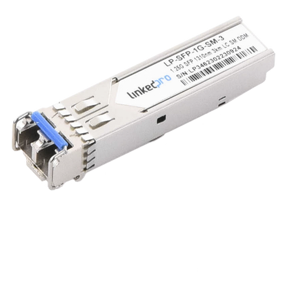 Transceptor Óptico SFP (Mini-Gbic) / Monomodo 1310 nm / 1.25 Gbps / 1000BASE-EX / Conectores LC/UPC Dúplex / DDM / Hasta 40 km