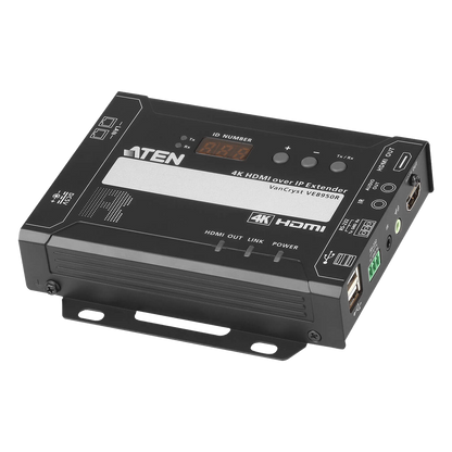 Receptor HDMI | IP | 4K @ 30Hz | 4:4:4 | EDID Expert™ | Protocolo CLI Telnet o RS-232 | Conexión Punto a Punto o Multipunto a Multipunto