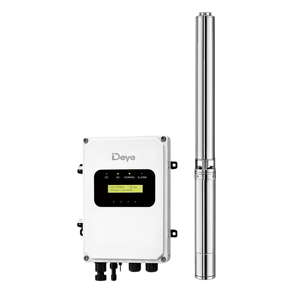 Bomba Solar Sumergible 1500W (2HP) / Controlador Solar 60-220Vcd