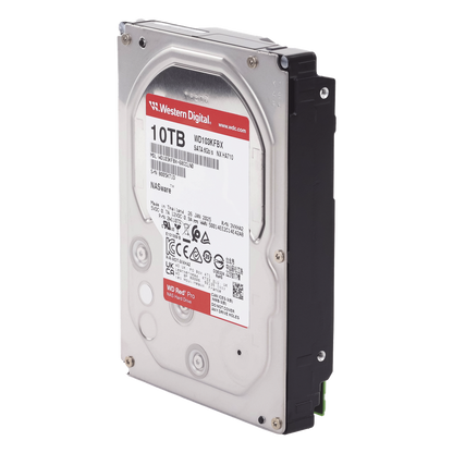 Disco Duro Red Pro de 10TB / 7200 RPM / Optimizado para NAS / Uso 24-7 / 5 Años de Garantia
