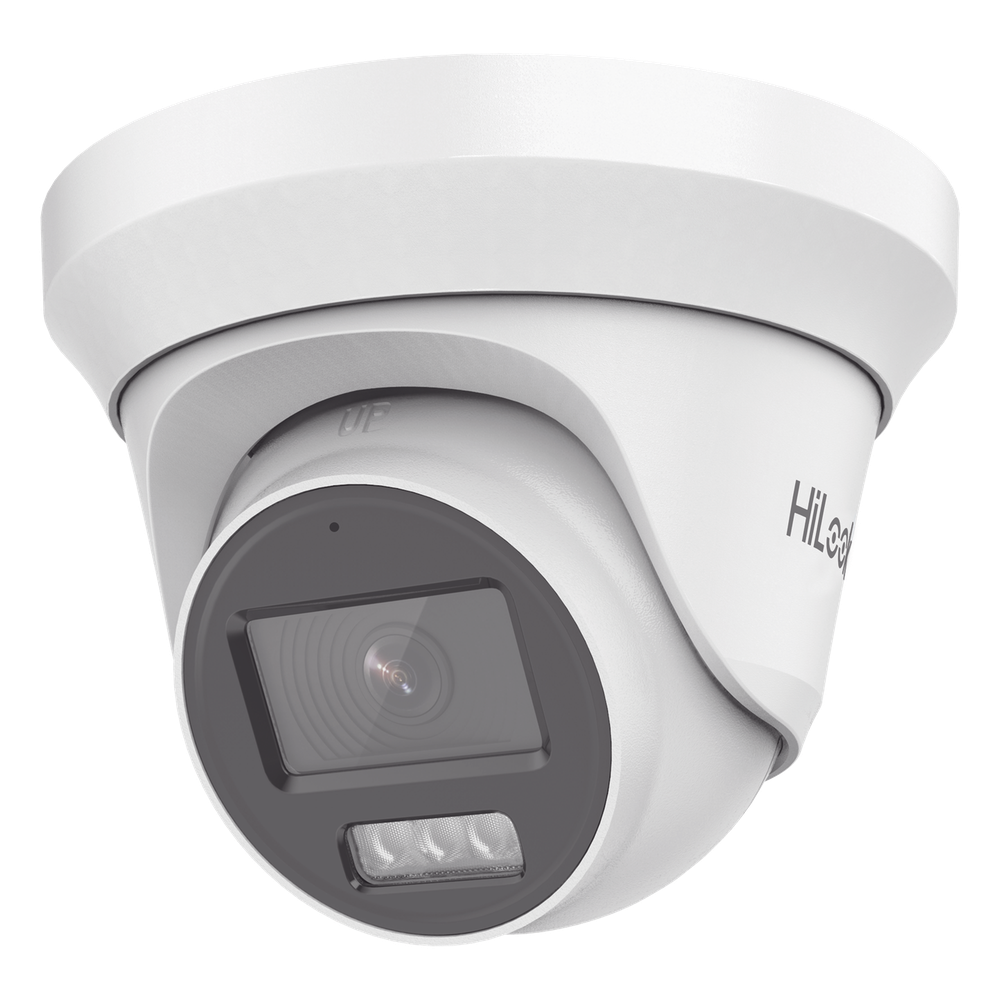 [Audio Bidireccional + Dual Light + ColorVu] Turret TURBOHD 3K / 5 Megapixel / Lente 2.8 mm / 40 mts IR EXIR + 40 mts Luz Blanca / Micrófono y Bocina