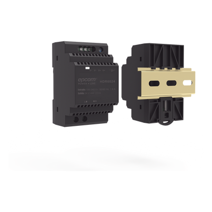 Fuente de Poder Industrial Entrada: 100-240 Vca / Salida: 24 Vcc/ 2.5 A/ 60 W/ Riel Din