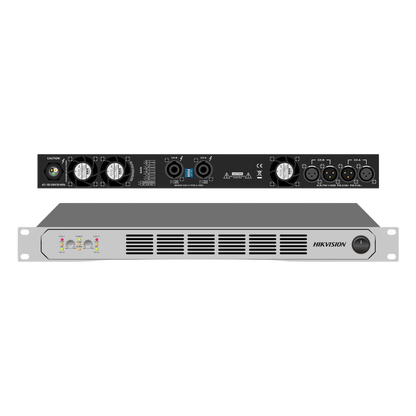 Amplificador de Potencia Profesional / 250W 2-Zonas / Clase D / Eficiencia 90% / Modos Estéreo y Puente / PFC de Banda Ancha / Protección Integral