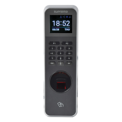 Lector de Huella IP67 Con Teclado y Lector de Tarjetas RFIDNFC y (125kHz EM, HID Prox &13.56Mhz MIFARE, MIFARE Plus, DESFire/EV1, FeliCa, iCLASS