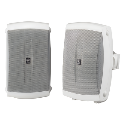 Altavoces de Montaje en Superficie de 2 vias | Woofer 5 in, Tweeter 0.5 in | Semi-Exterior, 6 ohms | Par Color Blanco