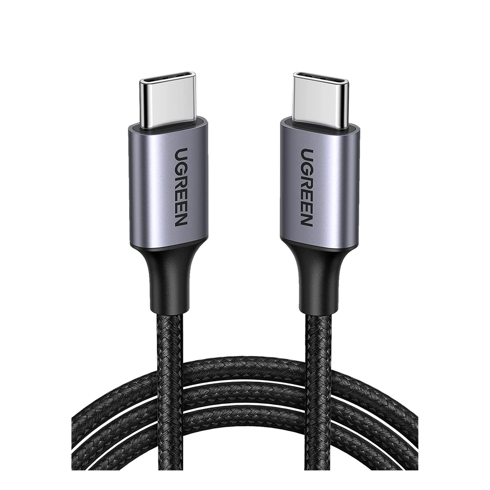 Cable USB-C a USB-C | 2 Metros (6.56 Pies) | Transferencia de Datos de 480 Mbps | Carga Rápida de Hasta 60W | QC 4.0/3.0/2.0 | PD3.0 | FPC | AFC |
