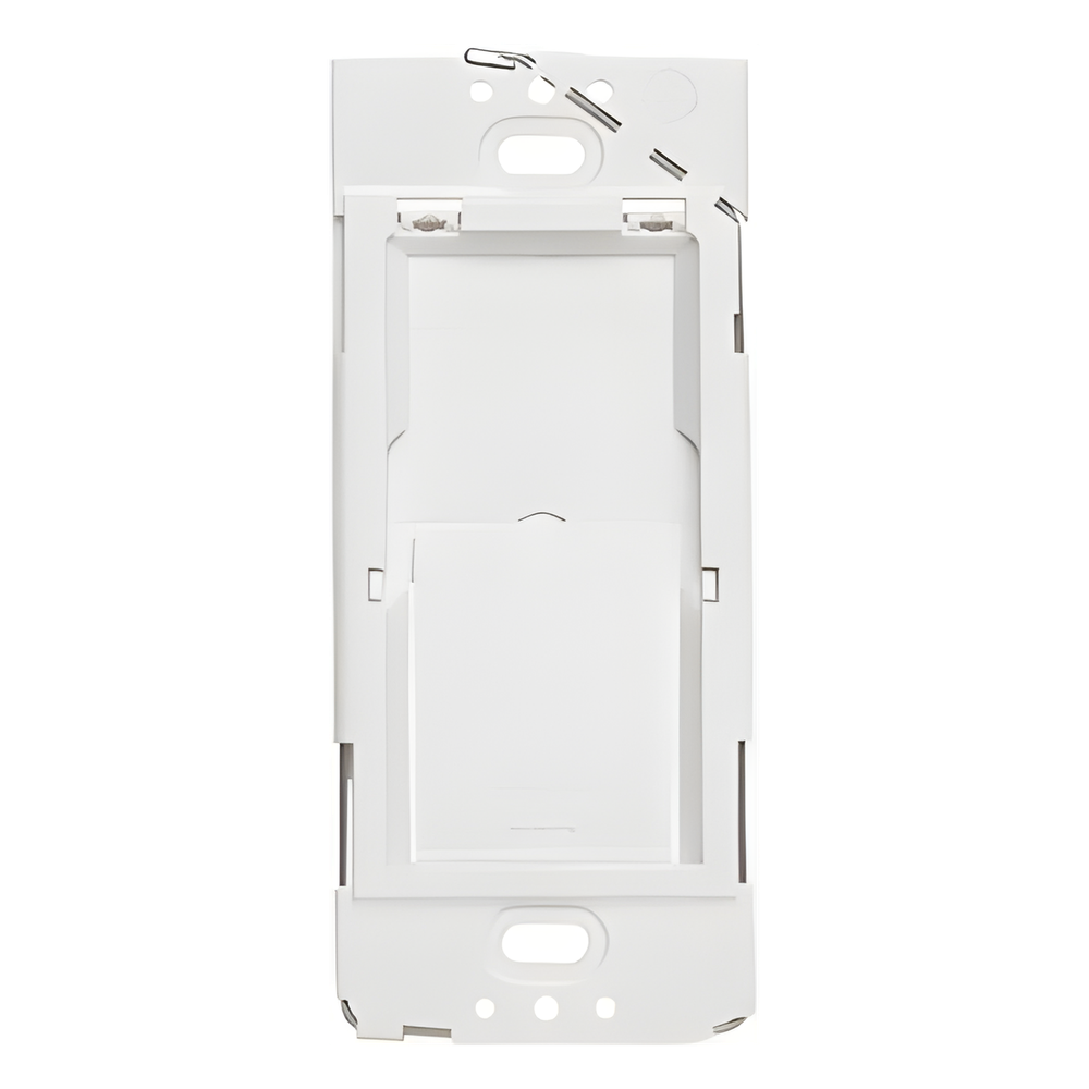 Adaptador de caja de pared para montar un control Pico como apagador fijo, instalable sobre caja eléctrica de 120 V o directo al muro, se usa con