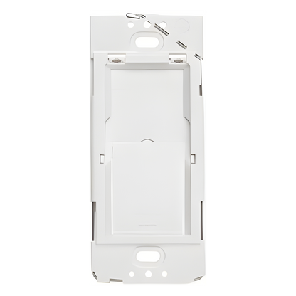 Adaptador de caja de pared para montar un control Pico como apagador fijo, instalable sobre caja eléctrica de 120 V o directo al muro, se usa con
