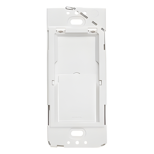 Adaptador de caja de pared para montar un control Pico como apagador fijo, instalable sobre caja eléctrica de 120 V o directo al muro, se usa con