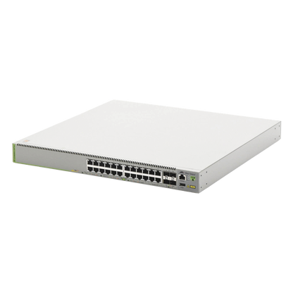 Switch L3, Stack, 20 puertos 1G POE+, 4 MultiGigabit POE+, 4 puertos SFP+, PSU FIJA