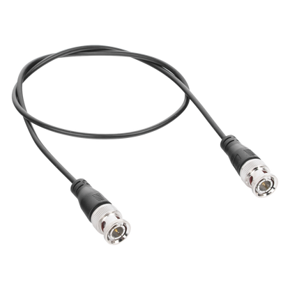 Cable Coaxial Armado con Conector BNC (Video) / Longitud de 2.2 Metros (7.22 Pies) / Optimizado para Cámaras 4K / Uso en Interior