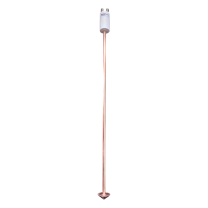 Electrodo Puesta a Tierra 20A / Cobre Electrolítico / Filtro Autoconectable / Compuesto 6 kg / 114 cm (44.9 in)