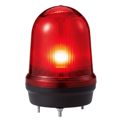 LED con patrones fijo/intermitente, estroboscópico y simulación rotatorio, Color Rojo de 12-24 VCD