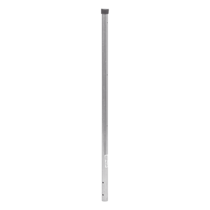 Poste de ESQUINA para Cerca Electrificada. Tubo Galvanizado cal. 18 de 1" Diam. y 0.8m Alto con Tapón, ideal para 3 Aisladores