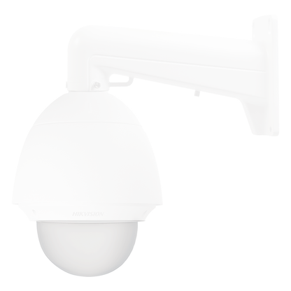 Burbuja Transparente para Domos de 5 " / Compatible con PTZ IP o TURBOHD / HIKVISION / epcom / Soporta IP66 / IK10