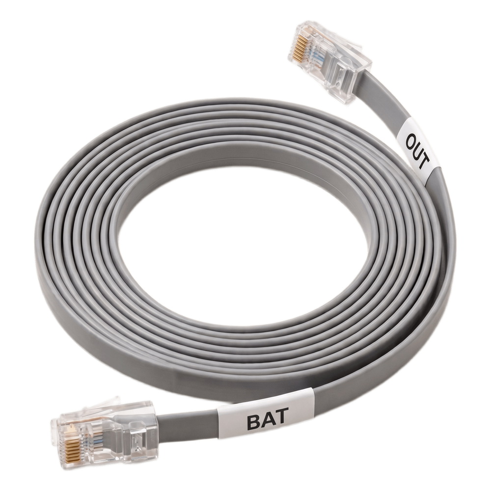 Cable de Comunicación RJ45-RJ45 para Comunicación entre Inversores ELD / EHD y Baterías EPEVER