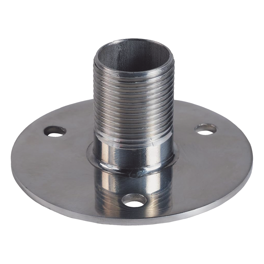 Montaje recto de 1" / Acero Inoxidable / Base con Brida
