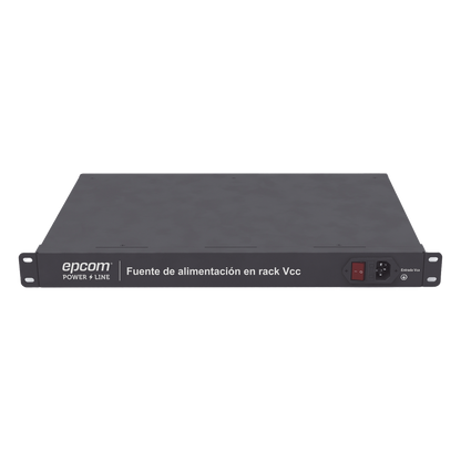 Fuente 12 Vcc / Industrial / tipo RACK / 20 Amperes / 16 salidas / 1.25 Amperes por salida administrada / 2.5 Amperes por salida máxima