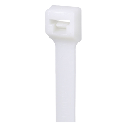 Cincho de Bloqueo de Nylon 6.6, Color Natural, 142 mm largo x 2.5mm ancho, sección transversal en miniatura, 1000 piezas