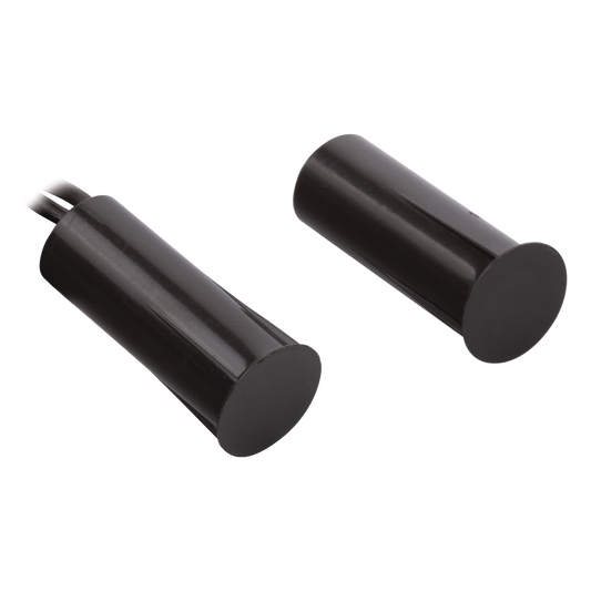 Contacto Magnético de Empotrar para Puertas y Ventanas / GAP 19 mm / Color Café / 12VCC