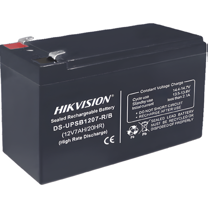 Bateria de Plomo Ácido / 12 VCD / 7 Amp / Ideal para UPS, EPS y Uso General / Certificación CE / Paquete de 5 Piezas