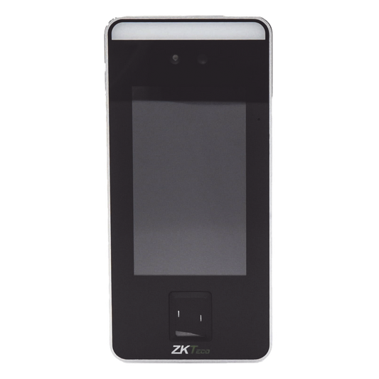 Terminal Biométrica Facial y Palma Sin Contacto / 6,000 Rostros 3,000 Palmas / Pantalla Táctil 5" / Lector QR / TCP/IP Wiegand / Anti-Falsificación