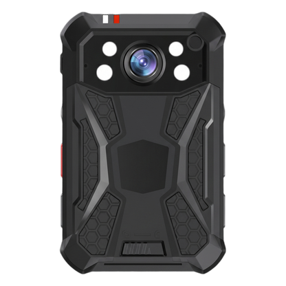 Body Camera Portátil / Grabación a 2K / Pantalla 2.4" LCD / IP68 / H.265 / 64GB de Almacenamiento / GPS / WIFI / 3G y 4G / Fotos de Hasta 40