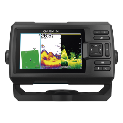 Ecosonda STRIKER Vivid 5cv / Pantalla WVGA a Color 5.0" / Resolución 800 x 480 Píxeles / GPS Integrado / Sonda CHIRP Tradicional y ClearVü / 500 W