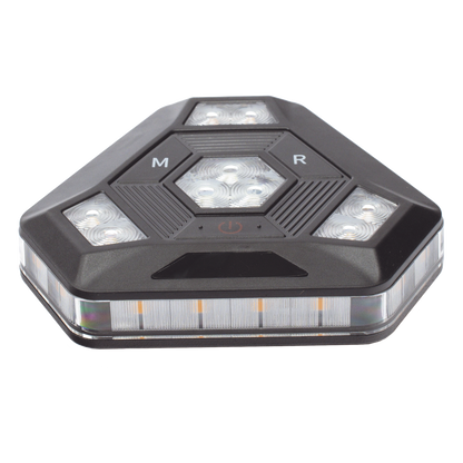Luz Auxiliar Ámbar Ultra Brillante Para Automóviles, Motocicletas y Bicicletas Con Montaje Magnético