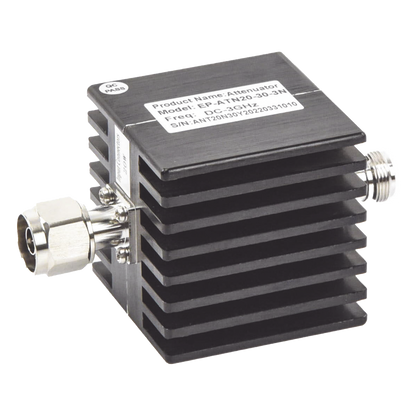 Atenuador en Línea de 30 dB / 20 Watt Máx. / CD-3 GHz / Interiores / N macho - N hembra