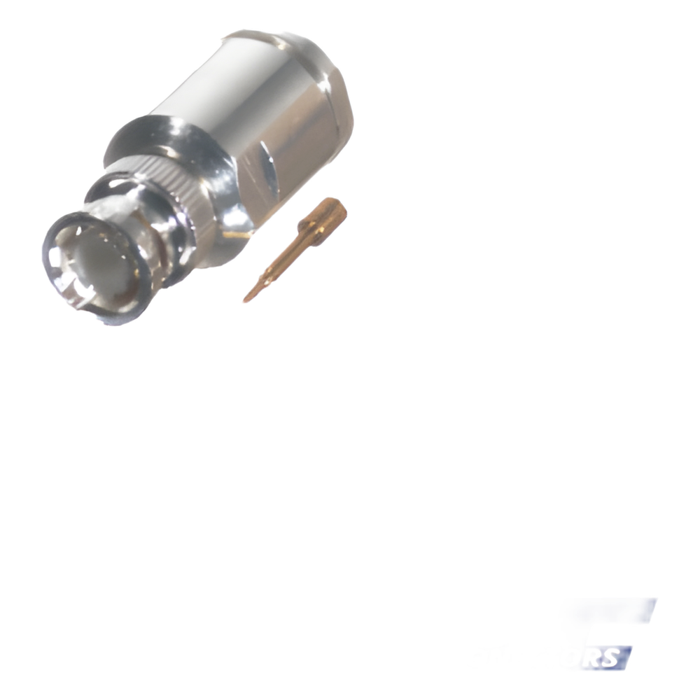 Conector BNC Macho de Rosca para Cables con Conductor Central de AWG-11 ó 13 tipo RG-8/U (8237), RG-213/U (8267), RG-214 (8268)