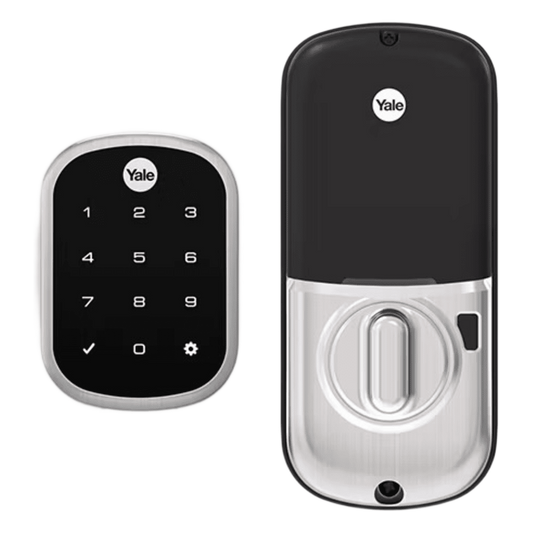 Cerradura Digital YRD256 / Mecanismo de Embutir / Control Remoto con Yale Connect / Compatibilidad Zigbee y Z-Wave Plus / Aplicaciones Alexa y Google