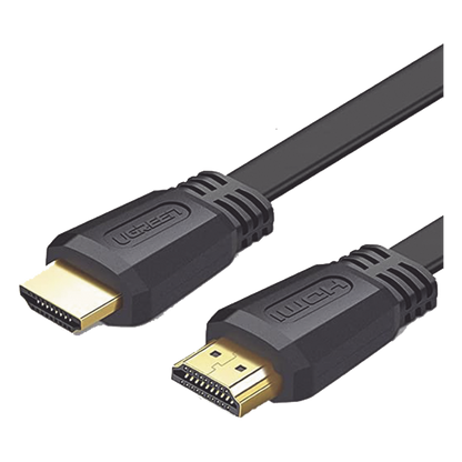 Cable HDMI 2.0 Plano de 1.5 Metros (4.92 Pies) / 4K@60Hz / HDR / 3D / HEC (Canal Ethernet HDMI) / ARC (Canal de Retorno de Audio / Color Profundo de