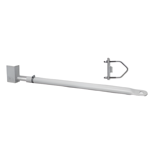 Brazo de PVC para Montaje Lateral Superior para Estabilizar Antenas Colineales de Fibra de Vidrio a una Distancia desde 81-103 cm de la Torre