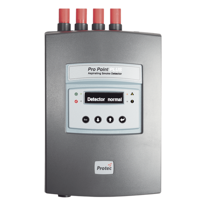 Detector de Humo por Aspiracion / ProPointPlus 1 Tubo / 2500 m2 / SCD Optico y CO / OLED / TCP/IP / EN 54-20