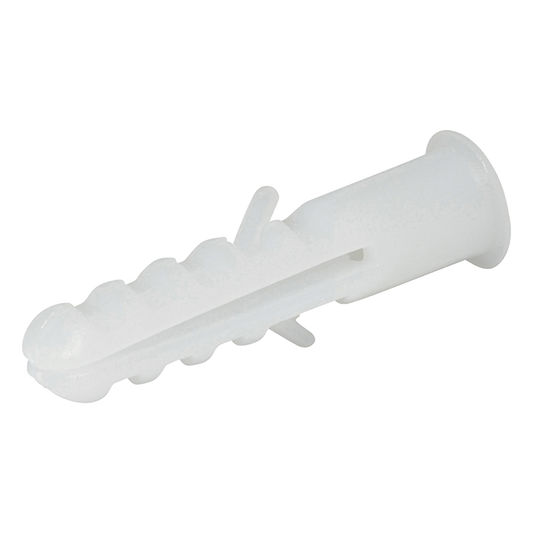 Taquete blanco #10 / Bolsa con 25 piezas.