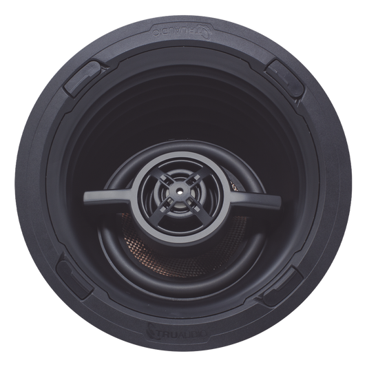 Altavoz LCR | Rango Medio Giratorio | Angulo para Techo de 3 Vias | Cine en Casa | Woofer de 7in de Fibra de Carbono | Tweeter de 1in | 175W |