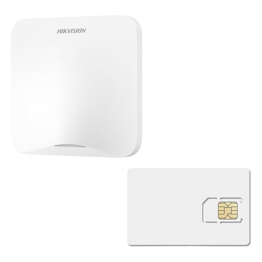 (AX HOME) KIT de Alarma AX HOME / Incluye: 1 Hub con batería de respaldo / 1 año de Servicio de Datos 600MB / Wi-Fi / 3G/4G / Compatible con