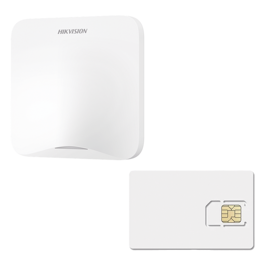 (AX HOME) KIT de Alarma AX HOME / Incluye: 1 Hub con batería de respaldo / 1 año de Servicio de Datos 600MB / Wi-Fi / 3G/4G / Compatible con