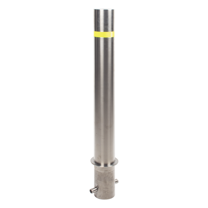 Bolardo Fijo de Acero Inoxidable de 900 mm de Altura / Ideal para aplicaciones delimitaciones de automóviles