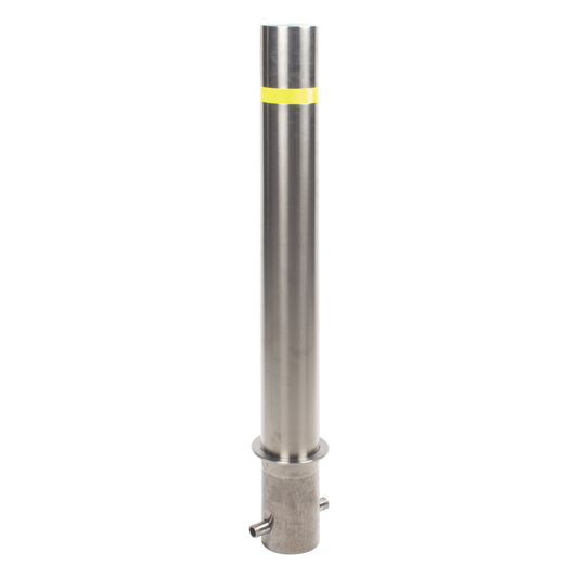 Bolardo Fijo de Acero Inoxidable de 900 mm de Altura / Ideal para aplicaciones delimitaciones de automóviles